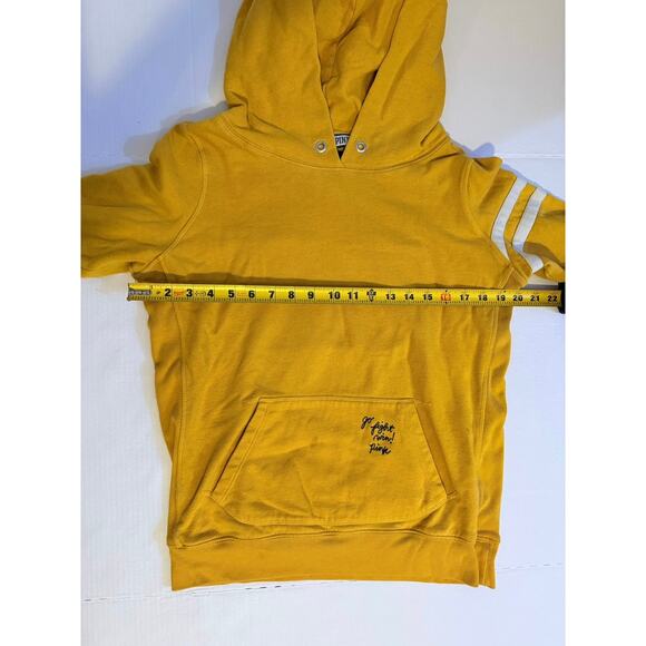 VTG Womens Pink Victoria Secret Yellow Embroidered University Size Large - Picture 6 of 7